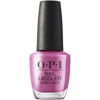 Picture of OPI Nail Lacquer CosMIC Drop | Opaque Dark Pink Metallic Chip Resistant Nail Polish | Metallic Mega Mix Collection
