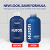 Picture of Huron Men's Shampoo | Cleansing & Hydrating Formula | Citrus, Fresh Juniper & Aromatic Greens Scent | Strengthens Hair | Sulfate-Free, Paraben-Free | Argan Oil, Aloe, Peppermint | 11.7 Fl Oz