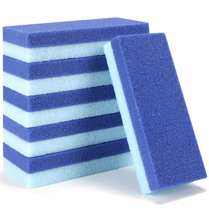 Picture of 6 Pack Foot Pumice Stone for Feet Callus Remover, EWAGOA Pedicure Tools for Feet, Foot Exfoliator and Foot Scrubber Dead Skin Remover Cracked Heel Repair (6-Blue)