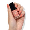 Picture of LONDONTOWN Terracotta Pink Glossy Creme Nail Polish, Pressed Petals lakur, Vegan Chip-Resistant Long-Lasting Nail Lacquer, 0.4 fl oz
