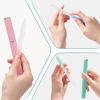 Picture of Glass Nail File 3 Pack for Natural Nails, Crystal Fingernail Files with Case Etched Nail Filer Professional Nail File Glass Lima de uñas, Unique Christmas Gifts Stocking Stuffers for Women Adults