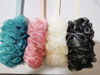 Picture of Arswin Back Scrubber for Shower,Loofah Long Handle Bath Body Brush,Soft Nylon Mesh Sponge for Shower,Loofah On a Stick for Men Women,Exfoliating Scrub Cleaning Luffa for Elderly(4Pack-4Color)