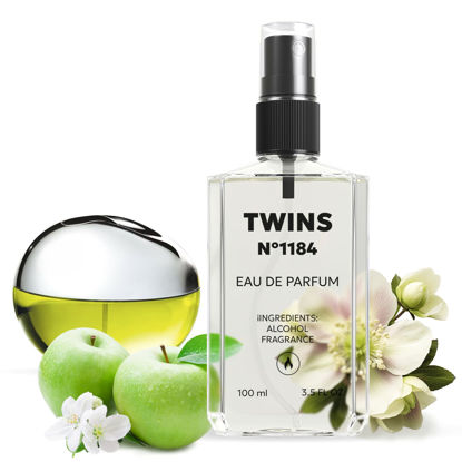 Picture of TWINS Impression of Be Delicious | Perfume for Women Eau de Parfum | No.1184 | 3.4 Fl Oz / 100 ml