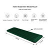 Picture of EIOKIT Silicone Heat Resistant Travel Mat Pouch for Hair Straightener,Crimping Iron,Hair Curling Iron,Hair Curling Wand,Flat Iron,Hair Waving Iron and Hair Styling Tools (1 Pack, Hunter Green)