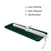 Picture of EIOKIT Silicone Heat Resistant Travel Mat Pouch for Hair Straightener,Crimping Iron,Hair Curling Iron,Hair Curling Wand,Flat Iron,Hair Waving Iron and Hair Styling Tools (1 Pack, Hunter Green)