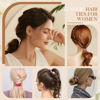 Picture of FORENEE Hair Ties No Damage - 10PCS Ponytail Holders - Elastic Hair Ties for Thick Hair - Braided Hair Bands for Women Girls's Hair - Beautiful Girlfriends