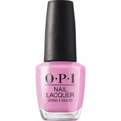 Picture of OPI Nail Lacquer Lucky Lucky Lavender | Opaque Soft Purple Crème Chip Resistant Nail Polish | Vegan, Fast Drying, Streak Free