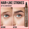 Picture of iMethod Microblading Eyebrow Pen - Eyebrow Pencil Magical Upgraded Eye Brow Pencils for Women with 4 Fork Tip & Spoolie Brush for Natural-Looking Hair-Like Defined Brows, Last All-Day, Dark Grey