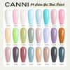 Picture of CANNI CC2 Gel Nail Polish Set, 30 Pcs 9ml White Pink Nude Blue Pastel Gel Polish Soak Off LED Natural Nail Gel Polish Set Nail Art Starter Manicure Salon DIY at Home