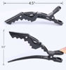 Picture of HH&LL Hair Clips for Women - Wide Teeth & Double-Hinged Design - Alligator Styling Sectioning Clips of Professional Hair Salon Quality - 10Pack
