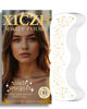 Picture of XICZH Glitter Freckles, Glitter Freckles Face Tattoo - 10 PCS Gold Sparkle Freckles for Women & Girls | Glow Up Makeup Patches | Cosmetic Glitter for Face