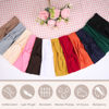 Picture of XTREND 12 Pcs Women's Headbands Twisted Cross Elastic Headbands Yoga Workout Headbands Non-Slip Sweat Soft Headbands Solid Color Simple Versatile Hair Accessory Headbands