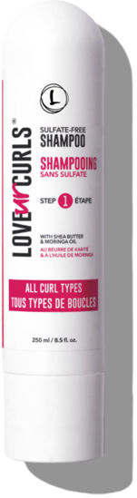 Picture of Love Ur Curls LUS Brands Shampoo for Curly, Wavy, Kinky-Coily Hair, 8.5 oz - Sulfate-Free Gentle, Moisturizing Shampoo - Hair Care Products for Soft, Smooth Curl Definition