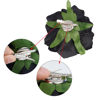 Picture of Topbuti Rose Hair Clip Flower Hairpin Rose Brooch Floral Clips, 4 Pcs Fabric Rose Flowers Hair Clips Mexican Hair Flowers Pin up Headpieces for Woman Girl Wedding Party Mother's Day (Black)