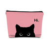 Picture of BARPERY Cat Makeup Bag,Cat Gifts，Black Cat Purse,Gifts For Cat Lovers,Small Cute Makeup Bag Cosmetic Bag For Women Teen Girls,Birthday Gift,Cat Owners Gifts,Cat Lady Gifts For Women(Pink2)
