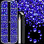Picture of Resin Rhinestones for Crafting, 1 Box Royal Blue Flatback Crystals for Bedazzling Crafts DIY Nail Art Deco, Non Hotfix Bulk Gems Charms for Tumbler Shoes Clothing Fabric Face Makeup Manicure