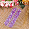 Picture of BELLEBOOST Resin Rhinestones Kits, 2/3/4/5/6mm Flatback Jelly Rhinestones, 1 Box Transparent Lavender Purple AB Non Hotfix Gems for DIY Crafts Mugs Bottles Tumblers Clothes Makeup Nail Manicure