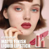 Picture of KIMIEYE 12 Colors Matte Liquid Lipstick Kit, Long Lasting Lip Tint, Waterproof Lip Stain, Non-Stick Cup Quick-dry Velvet Nude to Red Lipstick Makeup Set, Up to 24H Wear (SET B)