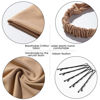 Picture of 6 Pack Hair Bandanas Headband for women - Boho Scarf Headbands Paisley Elastic Hair Kerchief Large Triangle Head Scarves with Clips Non Slip for Teen Girls