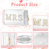 Picture of Tkifoda Bride to Be Gift Set, Bridal Shower Gift for Her, Bride Hair Claw Bride Hair Clip, Bride Makeup Bag, MRS Cosmetic Bag, Wedding Gifts Bachelorette Gifts for Bride