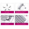 Picture of Premade Fans Eyelash Extensions 14D 0.07 C Curl Mixed Tray Premade Lash Fans Middle Stem Pointed Base Lashes Extension Premade Volume Fans Pro Point (14D-0.07-C, 8-14mm)