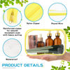 Picture of Weewooday 12 Pieces Clear Cosmetics Bag PVC Zippered Clear Toiletry Carry Pouch Cosmetic Makeup Bag Waterproof Makeup Bag Vinyl Plastic Organizer Case for Vacation Bathroom(Dark Color,Medium)