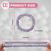 Picture of 6Pcs Silk Hair Ties Small 22 Momme 100% Pure Mulberry Silk Scrunchies for Women Girls Thin Skinny Hair Sleep Scrunchies No Damage(Color 08)