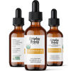 Picture of Organic Calendula Oil For Sensitive Skin - USDA Certified 100% Plant Based, Lightweight & Unscented Gentle Soothing Oil For Sensitive Skin - For Face, All Over - Large 4.06 Fl Oz Glass & Dropper