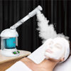 Picture of Facial Steamer - DENFANY Nano Ionic Face Steamer with Extendable 360° Rotating Arm - Portable Facial Steamer for Personal Care at Home or Salon (Blue)