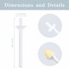 Picture of 60 Pieces Plastic Wax Applicator Wands with Disposable Spatulas for Nose Hair Removal and Nostril Cleaning