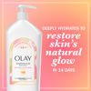 Picture of Olay Effortless Glow Hydrating Body Lotion for Women, Restore Skin's Natural Glow, Absorbs Instantly, Notes of Rose Water Scent, 18 fl oz