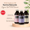 Picture of Karma Organic Nail Polish Remover Bundle - Includes Natural Lavender, Rose Oil, and Unscented Nail Polish Remover (4FL-Oz) (Multipack)