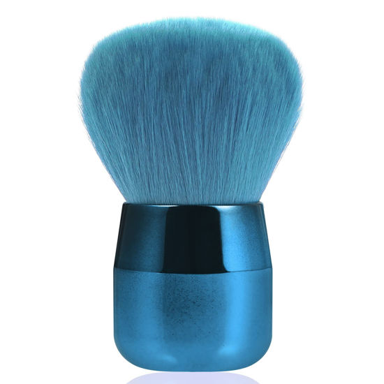Picture of Vaincre Nail Art Dust Powder Remover Brush, Soft Nail Art Dust Cleaner Brush for Acrylic Application and Makeup(Blue)