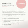 Picture of Gimme Beauty - Thick Fit Hair Bands - Rustic - Damage Free Hair Ties - Made with Seamless Microfiber Elastics - Thick + Curly Hair Accessories - No Snagging, Dents, or Breakage (6 Count)