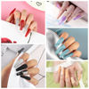 Picture of COSCELIA 57pcs Gel Nail Polish Kit with U V light Starter Kit 40 Colors Gel Polish Set 5pcs Top and Base Coat Glossy Matte Glitter Effect Beautiful Nail Stickers Gel Manicure Kit DIY Gifts for Women