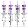 Picture of Wormhole Tattoo Cartridge Needles, 50pcs Mixed Sizes Disposable Tattoo Needles 3RL 5RL 7RL 9RL 11RL Round Liner for Tattoo Pen Cartridge Machine Permanent Makeup (RL)