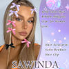 Picture of SAWINDA 30PCS Mini Hair Bows Set Small Alligator Bowknot Hair Ribbon Hair Barrettes for Teens Cute Black Bow Clips for Thick Thin Hair Hair Accessories for Women Girls