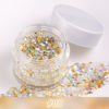 Picture of LANGMANNI Holographic Body Glitter Gel for Body, Face, Hair and Lip.Color Changing Glitter Gel Under Light. Vegan & Cruelty Free-1.35 oz (8# Golden Starlight)