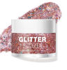 Picture of LANGMANNI Holographic Body Glitter Gel for Body, Face, Hair and Lip.Color Changing Glitter Gel Under Light. Vegan & Cruelty Free-1.35 oz (7# Pink Stardust)