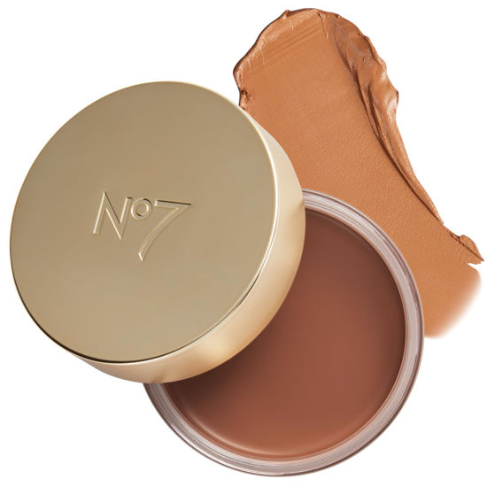 Picture of No7 Pro Artist Soft Glow Cream Bronzer - Blendable Cream Makeup with a Lightweight Formula - Customizable Face Makeup for a Natural, Sun-Kissed Glow - Light (1.26 oz)
