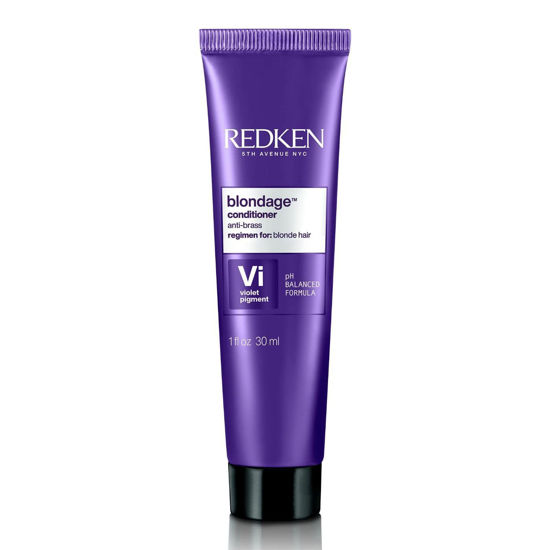 Picture of Redken Color Extend Blondage Color Depositing Purple Conditioner | Hair Toner For Blonde Hair | Neutralizes Brass & Moisturizes Hair | With Pure Violet Pigments