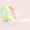 Picture of 6 Rolls Eyelash Tape, Adhesive Fabric Eyelash Extension Tape, Breathable Micropore Fabric Tape for Eyelash Extension Supplies,9 m/10 Yard Each Roll (Green+Pink)