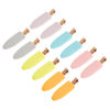 Picture of minihope Flat Hair Clips Makeup Hair Clips Hair Clips for Bangs 24 Cont (light colors & Black)…