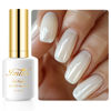 Picture of Imtiti Gel Nail Polish, 1 Pcs 0.5 Fl Oz Milky White Nude Gel Polish Soak Off LED U V Nail Gel Polish Neutral Gel Nail Polish DIY Nail Art Starter Manicure Salon Gel Nail Kit for Women Girls