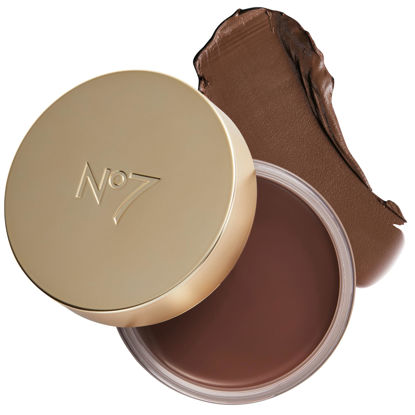 Picture of No7 Pro Artist Soft Glow Cream Bronzer - Blendable Cream Makeup with a Lightweight Formula - Customizable Face Makeup for a Natural, Sun-Kissed Glow - Deep (1.26 oz)