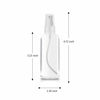 Picture of ZEROFIRE 2 Pack Spray Bottles 2oz Clear Plastic Empty Refillable Mini Spritzer for Travel, Cleaning, Gardening, Skin Care Atomizer for Essential Oils, Perfume