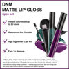 Picture of AMY'S DIARY Dark Green Purple Black Matte Plum Liquid Lipstick 3Pcs Sets,24-hour Lipstick Dark Deep Maroon Purple Plum black Lip Stain 24 Smudge Waterproof for Women (Set19)