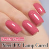 Picture of Double Rhythm 15ML Gel Polish Jelly Sheer Pastel Light Milky Color 1 PC 0.53 OZ Bottle UV Nail Polish Art Salon at Home for Women (Rose Pink-B-A1473)