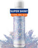Picture of Body Glitte Spray, 150ML Silver Glitter Spray for Hair and Body, Long-Lasting and Quick-Drying Holographic Glitter Hairspray for Kids Women, Body Shimmer Festival Rave and Makeup 4.2 Fl Oz