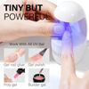 Picture of AILLSA Soft Gel Nail Kit Short Coffin Nail Tips 240pcs with 2 In 1 Nail Glue Base Coat and Nail Dehydrator, False Nail Tips Kit with U V Light Top Coat for Beginners DIY Home Salon